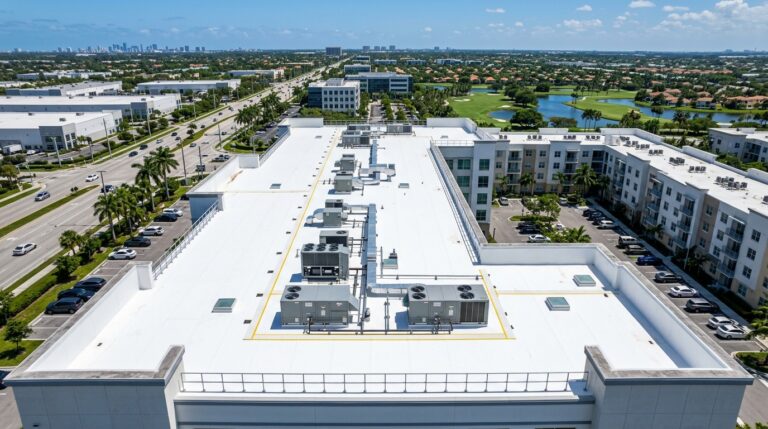 Multi-Family 2-Ply Modified Bitumen Flat Roofing
